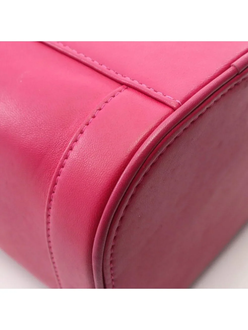 Chanel Handbag CC Logo 2-Way Pink Lambskin CC Vanity Chain